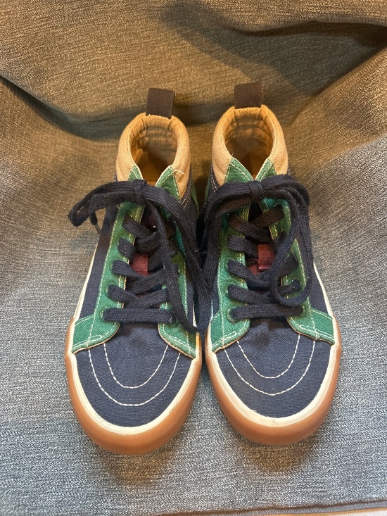 Old Navy Other - Old Navy color block canvas high top shoes